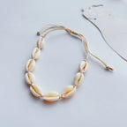 Women’s cowrie shell anklet bracelet