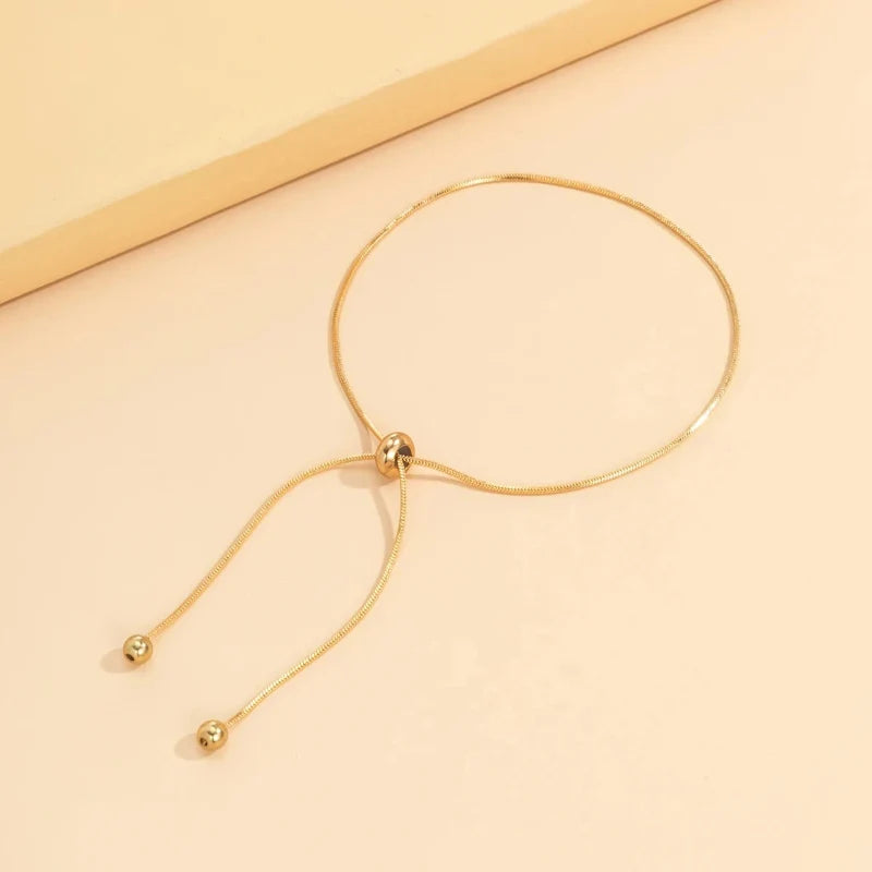 Gold Knot Ankle Bracelet
