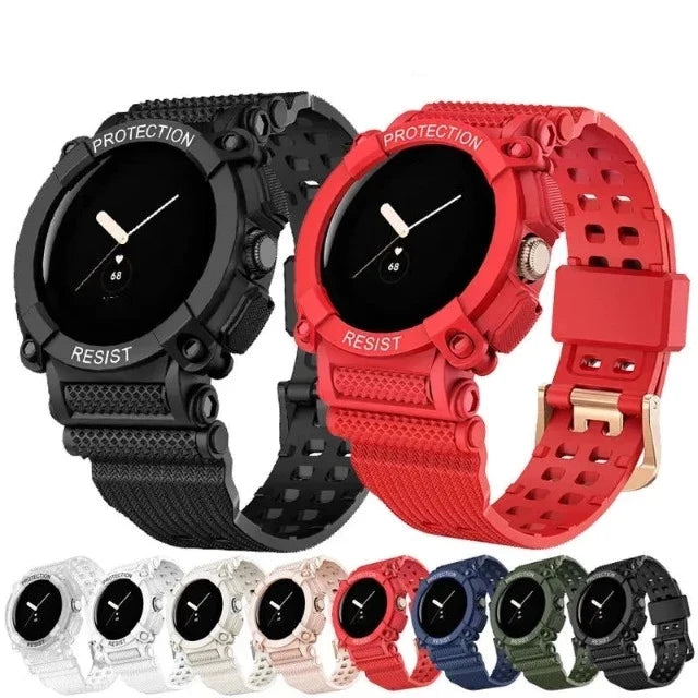 Solid Protective Straps for Smartwatch Google Pixel Watch 41mm