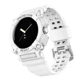 Solid Protective Smartwatch Band Google Pixel Watch 1 & 2 white