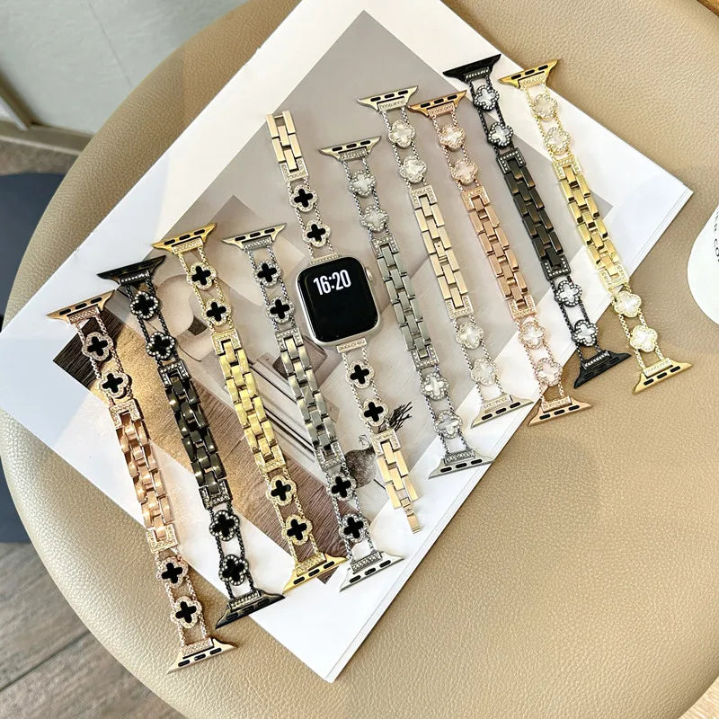 Replacement band for Apple Watch - clover design