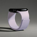 Replacement Apple Watch band in magnetic silicone purple