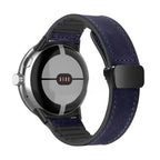 Replacement band for Google Pixel Watch in blue leather