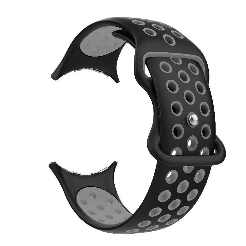 Replacement strap for Google Pixel Watch 1, 2, 3, 4 41mm 45mm black and gray