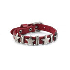 Vintage-Style Bracelet with Red Stars