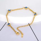 Elegant Turkish Evil Eye Bracelet or