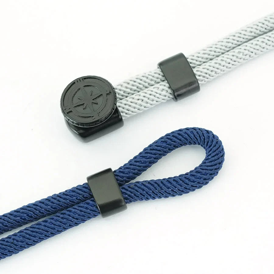 Black Compass Cord Bracelet Wind Rose