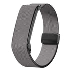 Dark gray nylon watch band for Google Fitbit Air watch