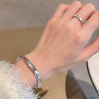 Polished Cat's Eye Stone Bracelet
