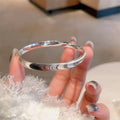 Polished Cat's Eye Stone Bracelet