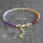 Natural Stone 7 Chakras Bracelet