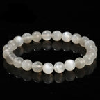 Natural Moonstone Beaded Bracelet for Women