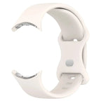 Silicone Smartwatch Band for Google Pixel Watch 1 & 2 white