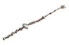 Blue Shell Braided Bracelet