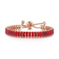 Colorful Zircon Birthstone Bracelet