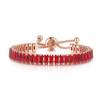 Colorful Zircon Birthstone Bracelet