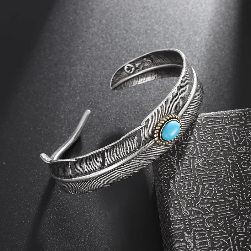 Ethnic Feather Bracelet