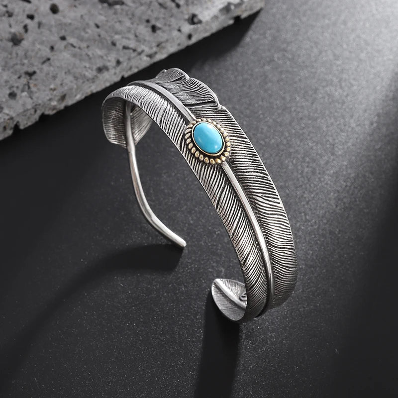Ethnic Feather Bracelet
