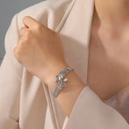 Bay Leaf Bracelet silver