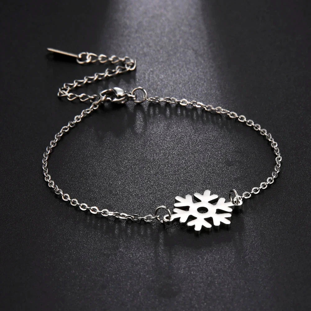 Snowflake Bracelet silver