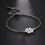 Snowflake Bracelet silver