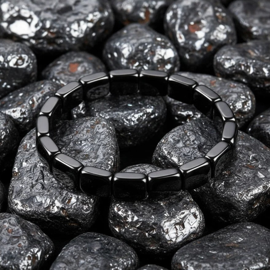 Hematite Eclipse Bracelet