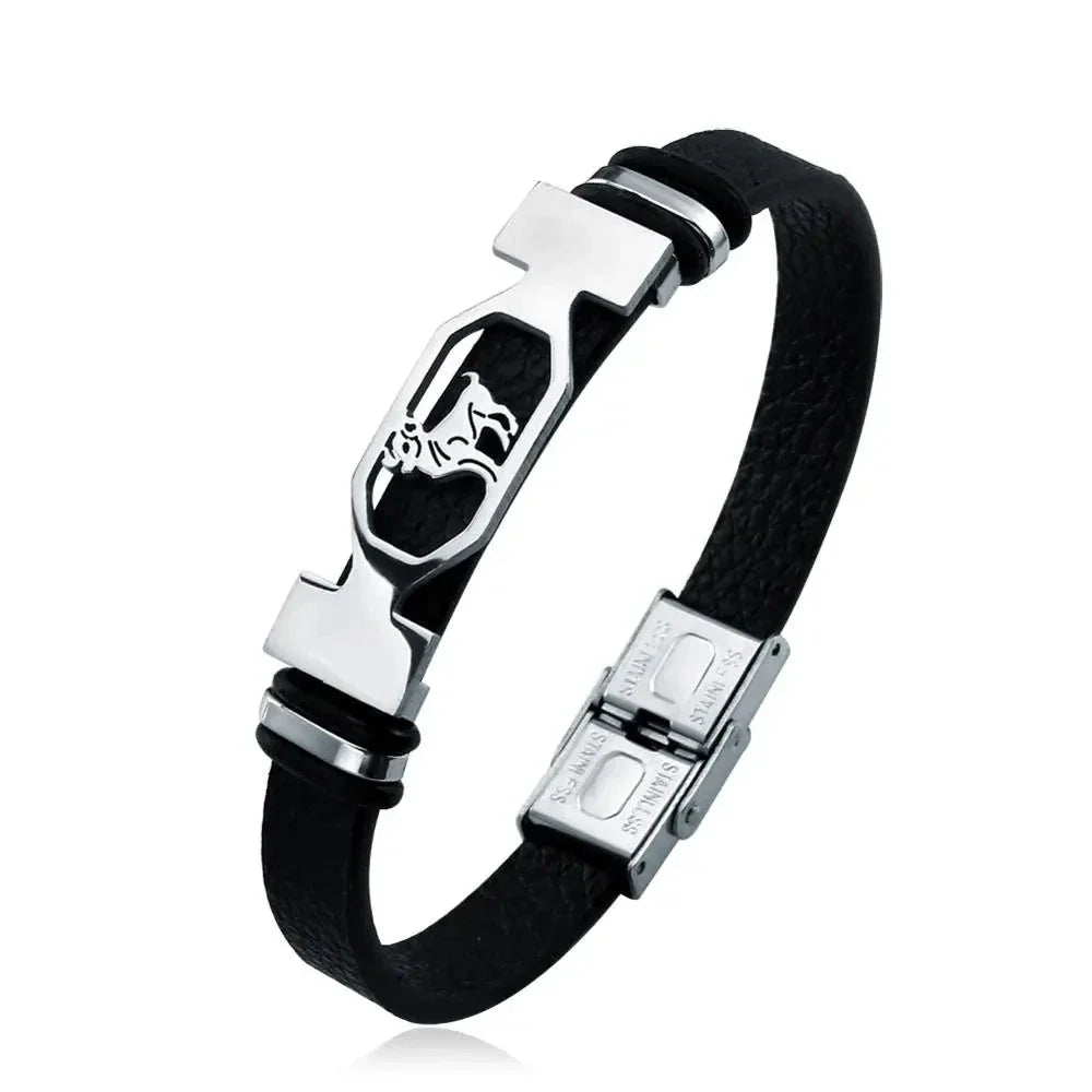 Men's Aries Zodiac Sign Bracelet