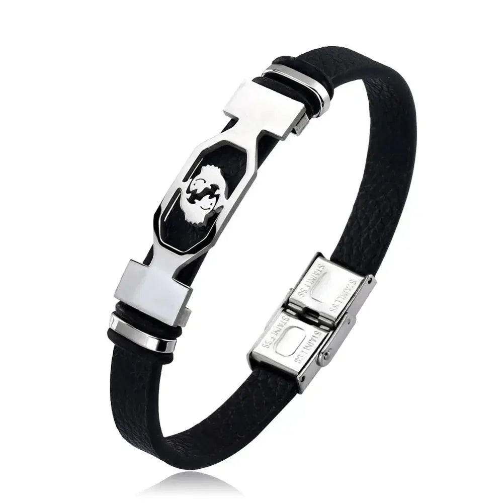 Men's Pisces Zodiac Sign Bracelet