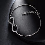 Infinity Bracelet in silver