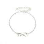 Subtle Infinity Bracelet in silver