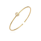 Minimalist initial bracelet c