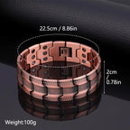 Copper magnetic bracelet
