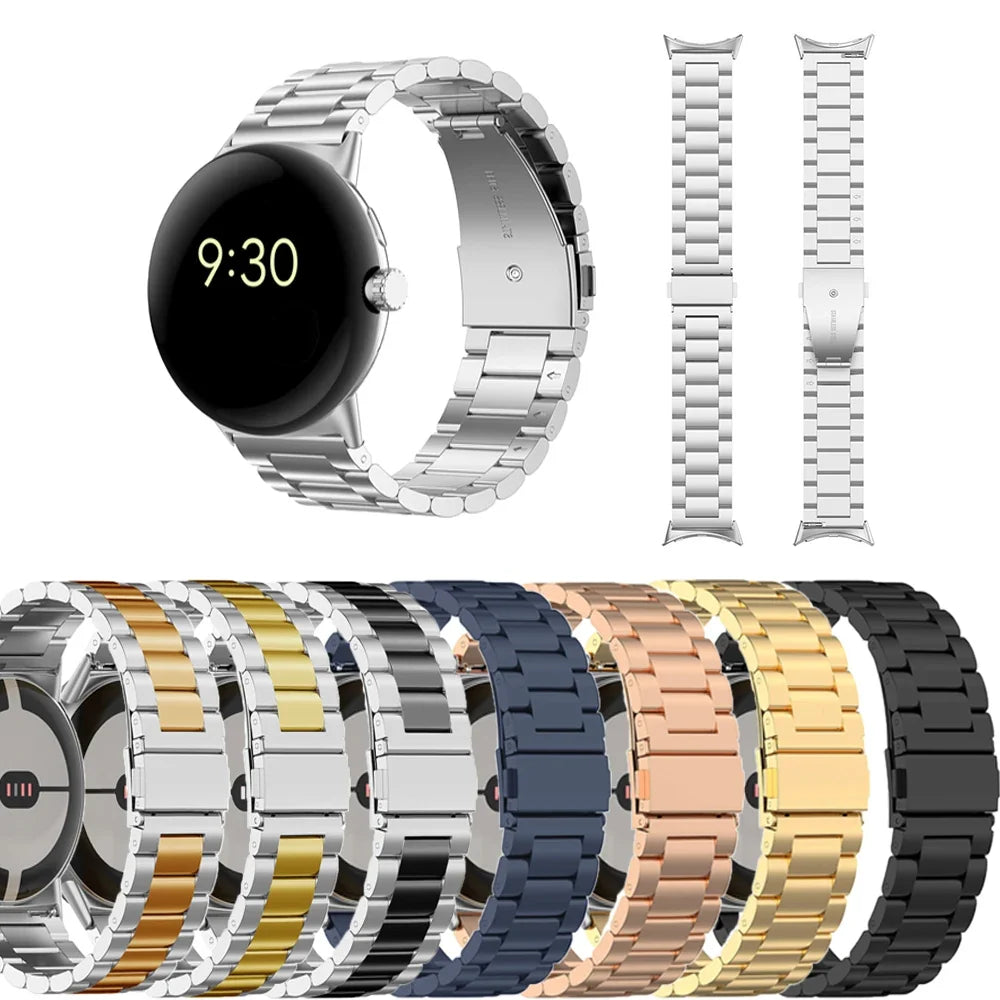 Hardened Steel Watch Band for Google Pixel Watch 1 & 2