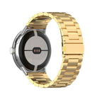 Hardened Steel Watch Band for Google Pixel Watch 1 & 2 gold
