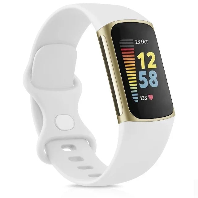 Fitbit Charge 5 Watch Band White