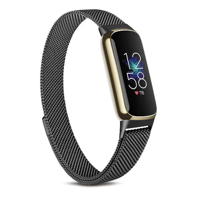 Black Fitbit Luxe Watch Band