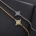 Witch’s Knot Bracelet in Gold or Silver