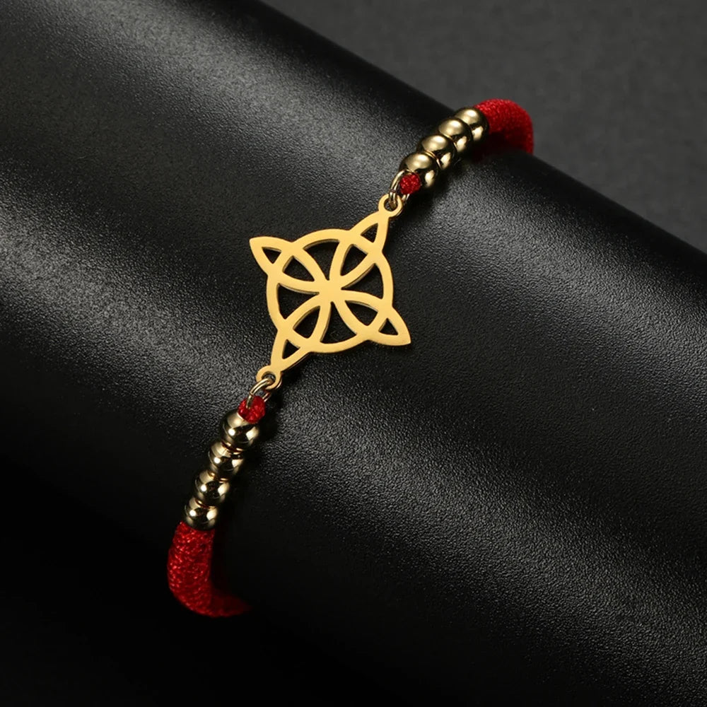 Witch’s Knot Bracelet for Women, Protection Wiccan Chain Bracelet 1