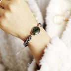 "Celestial Eye" Bracelet in Labradorite & Hematite 