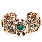 Green Arabic Muslim wedding bracelet for women