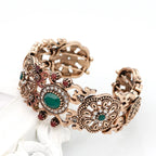 Green Arabic Muslim wedding bracelet for women