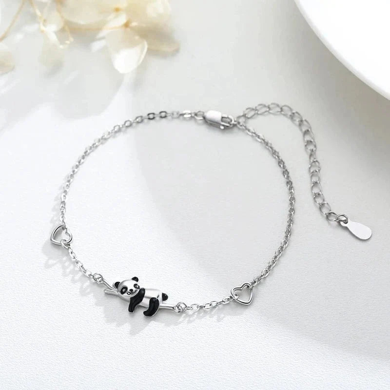 Panda Silver Bracelet