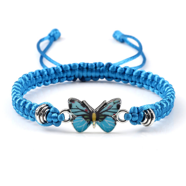 Blue Blue Butterfly Bracelet 