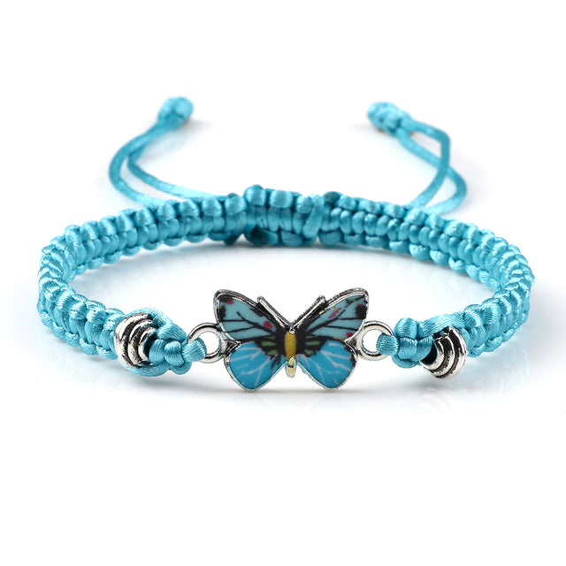 Sky Blue Butterfly Bracelet