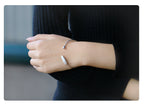 Silver Feather Bracelet
