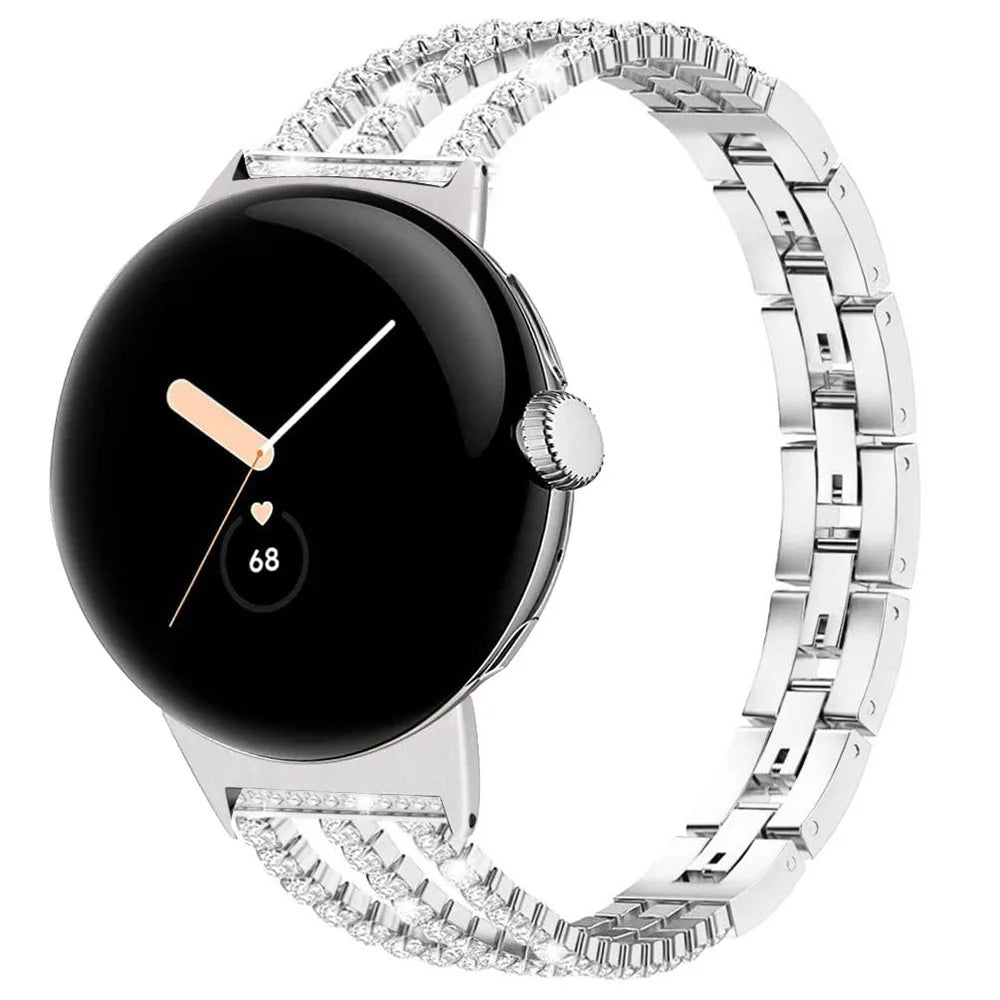 Women's bracelet for Google Pixel Watch 1, 2, 3, 4 41mm 45mm silver