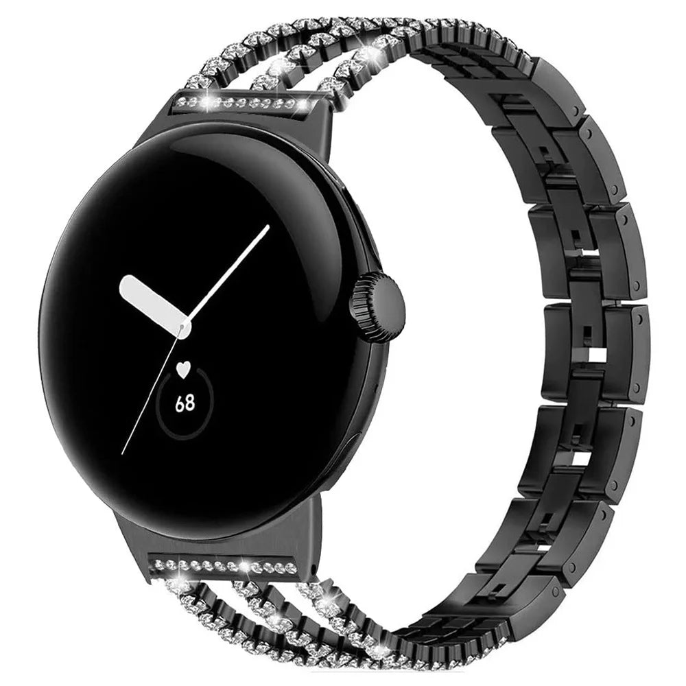 Women's bracelet for Google Pixel Watch 1, 2, 3, 4 41mm 45mm black
