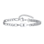 Men's initial bracelet e