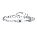 Men's initial bracelet g