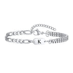 Men's initial bracelet k